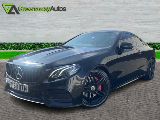 Mercedes-Benz E Class E220d Amg Line Coupe OY68DTN Black