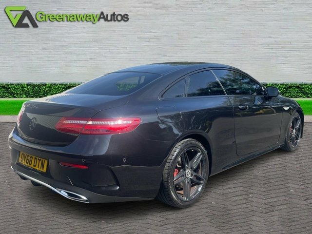 Mercedes-Benz E Class E220d Amg Line Coupe OY68DTN Black #6