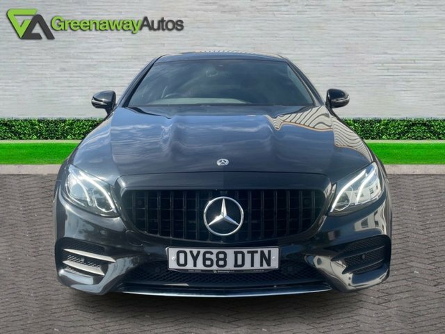 Mercedes-Benz E Class E220d Amg Line Coupe OY68DTN Black #3