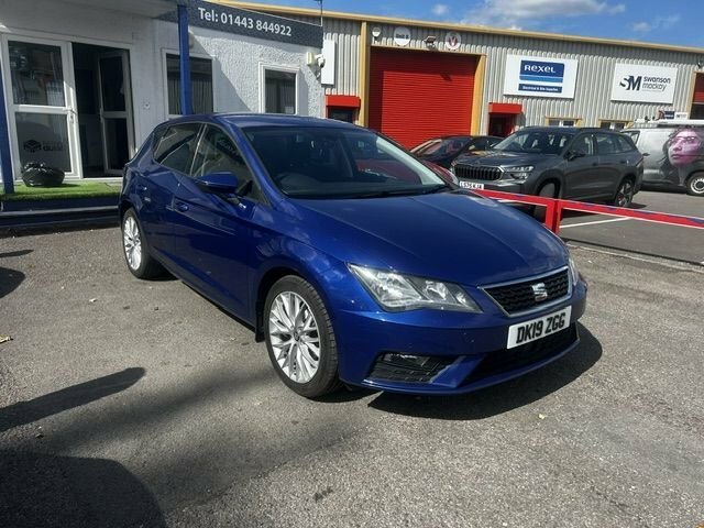 Seat Leon Tsi Se Dynamic Hatchback DK19ZGG Blue #5