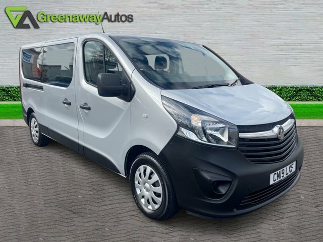 Vauxhall Vivaro Cdti 2900 Combi Van CN19LXF Grey #4