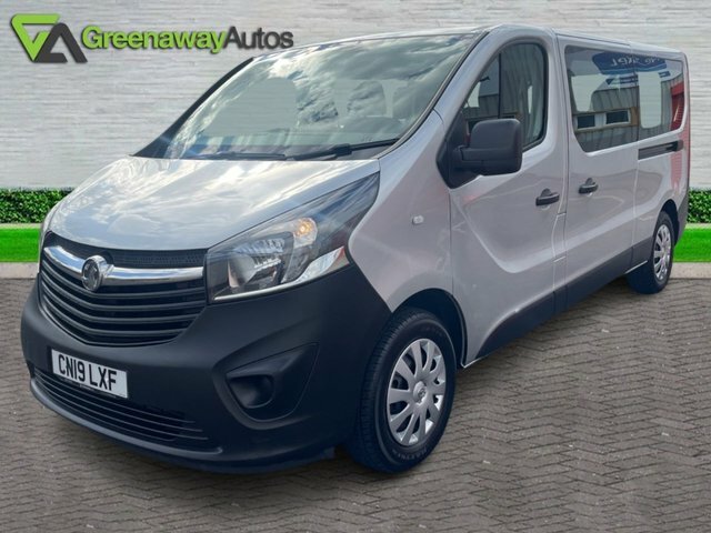 Vauxhall Vivaro Cdti 2900 Combi Van CN19LXF Grey #2
