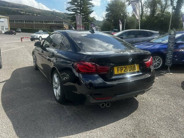 BMW 4 Series Gran Coupe 420I Gpf M Sport FP21UUG Black #4