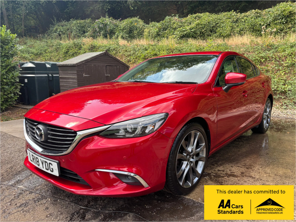 Mazda 6 2.0 Skyactiv-g Sport Nav Saloon Red
