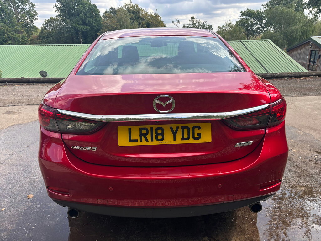 Mazda 6 2.0 Skyactiv-g Sport Nav Saloon LR18YDG Red #6