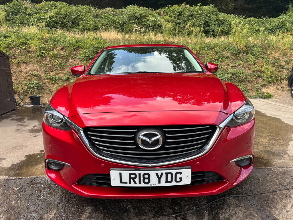 Mazda 6 2.0 Skyactiv-g Sport Nav Saloon LR18YDG Red #2