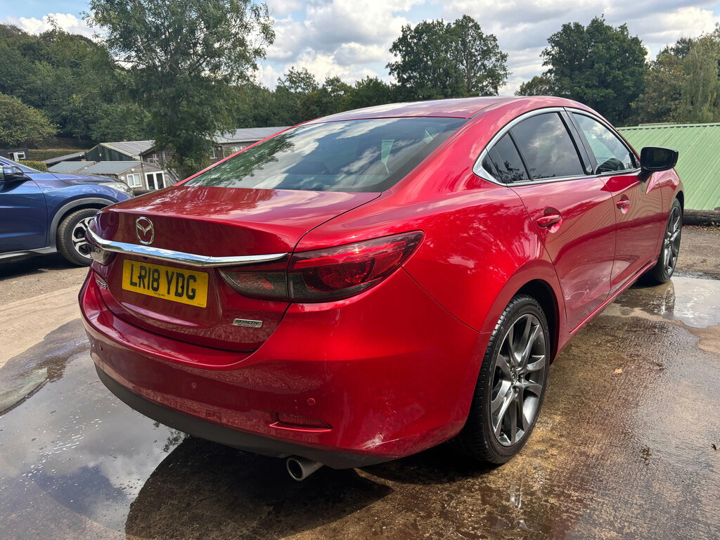 Mazda 6 2.0 Skyactiv-g Sport Nav Saloon LR18YDG Red #5