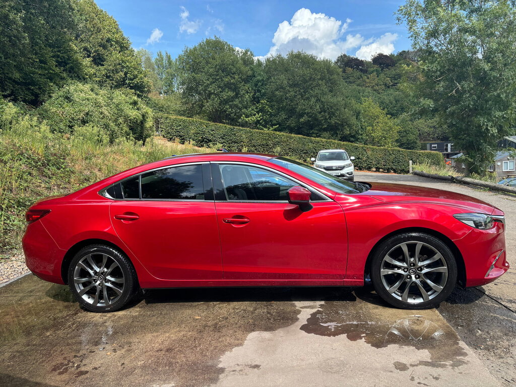 Mazda 6 2.0 Skyactiv-g Sport Nav Saloon LR18YDG Red #4