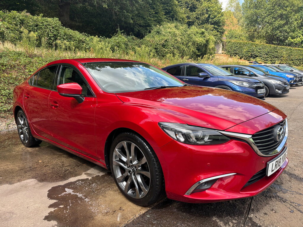 Mazda 6 2.0 Skyactiv-g Sport Nav Saloon LR18YDG Red #3