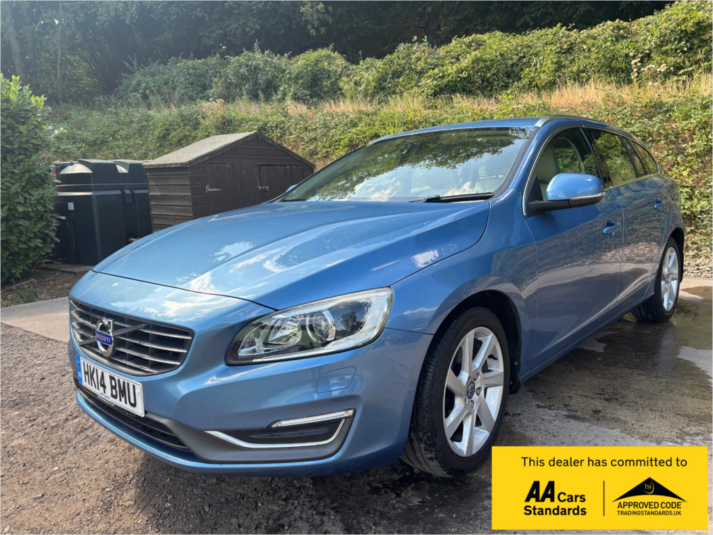 Volvo V60 2.0 D4 Se Lux Nav Estate Euro 6 Blue