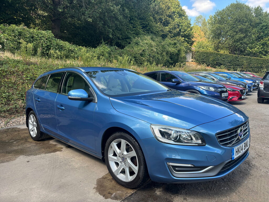 Volvo V60 2.0 D4 Se Lux Nav Estate Euro 6 Blue #3