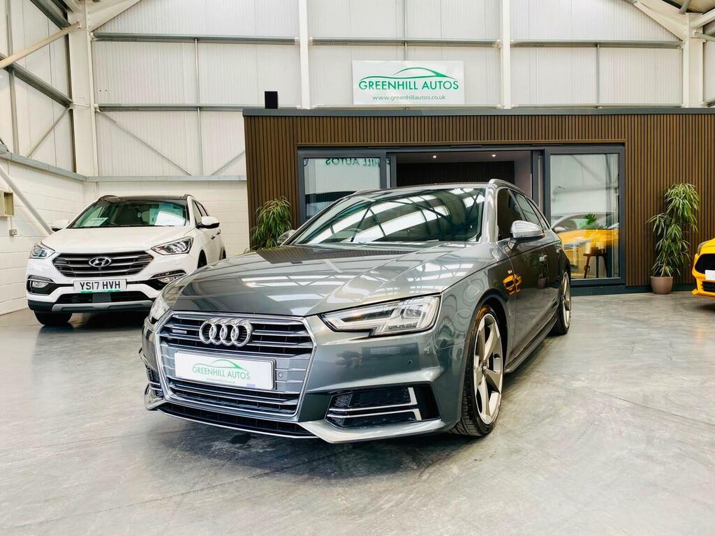 Audi A4 Avant Estate 2.0 Tdi S Line S Tronic Quattro Euro 6 Ss Grey