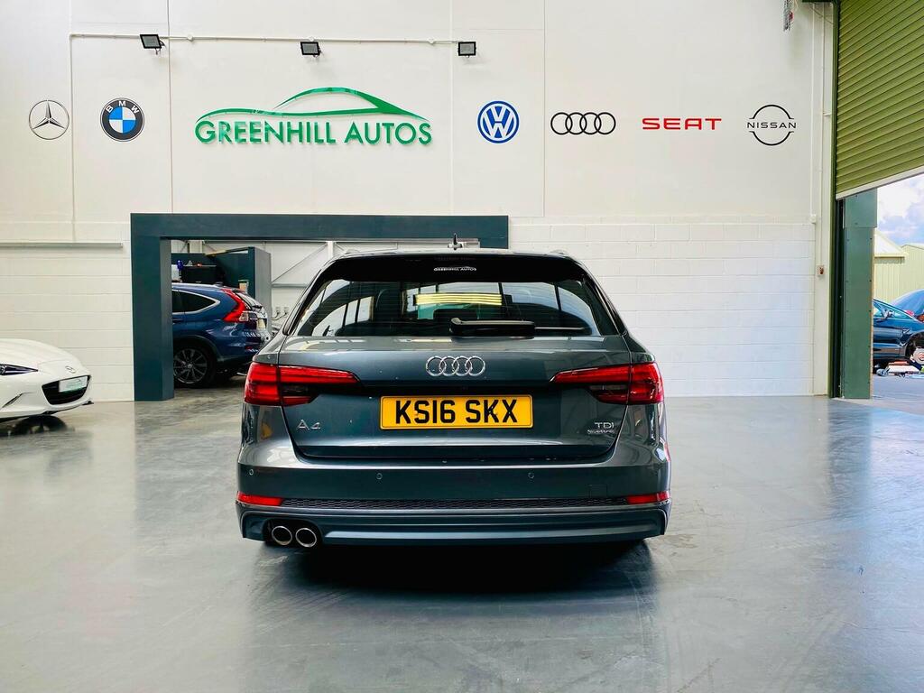 Audi A4 Avant Estate 2.0 Tdi S Line S Tronic Quattro Euro 6 Ss Grey #4