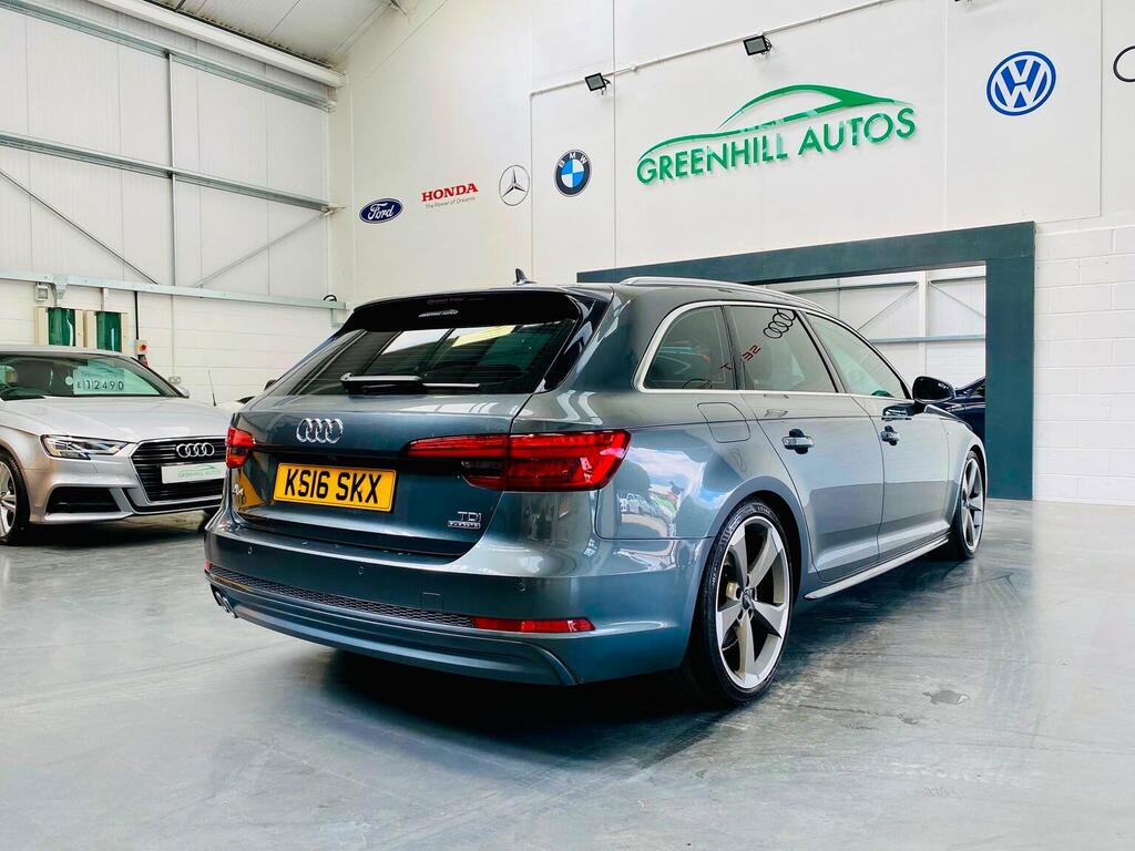 Audi A4 Avant Estate 2.0 Tdi S Line S Tronic Quattro Euro 6 Ss Grey #5