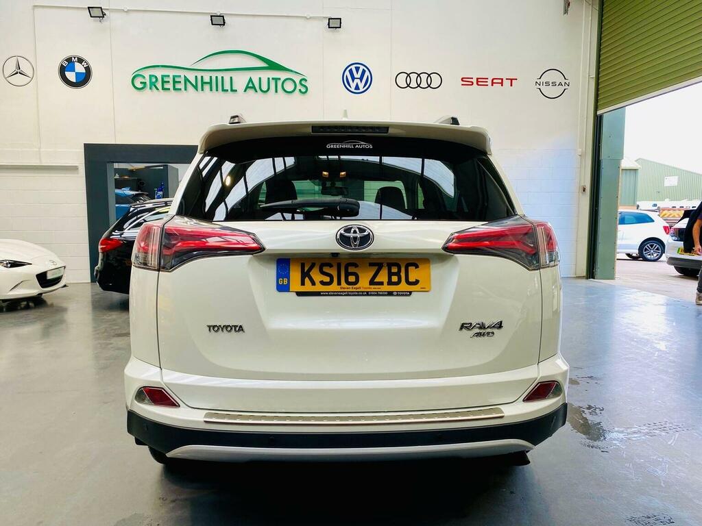 Toyota Rav 4 2.0 V-matic Excel Cvt 4Wd Euro 6 Ss KS16ZBC White #4