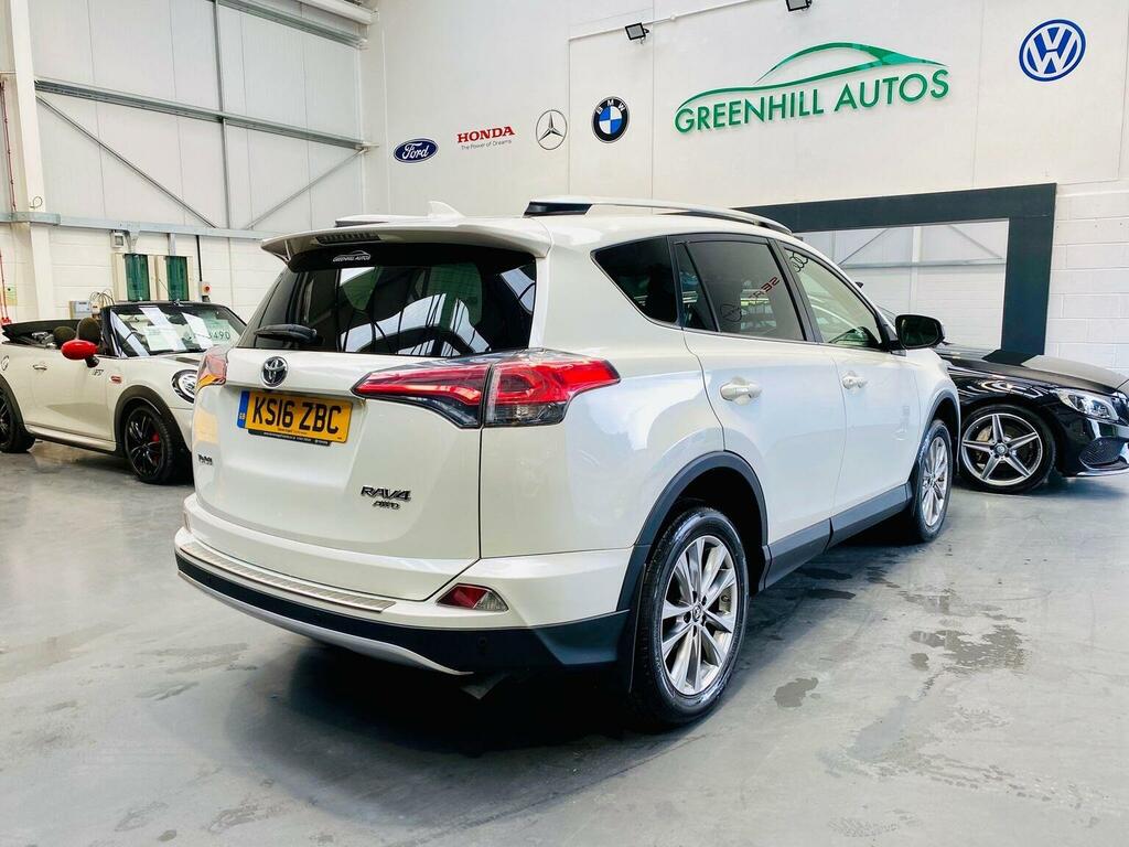 Toyota Rav 4 2.0 V-matic Excel Cvt 4Wd Euro 6 Ss KS16ZBC White #5