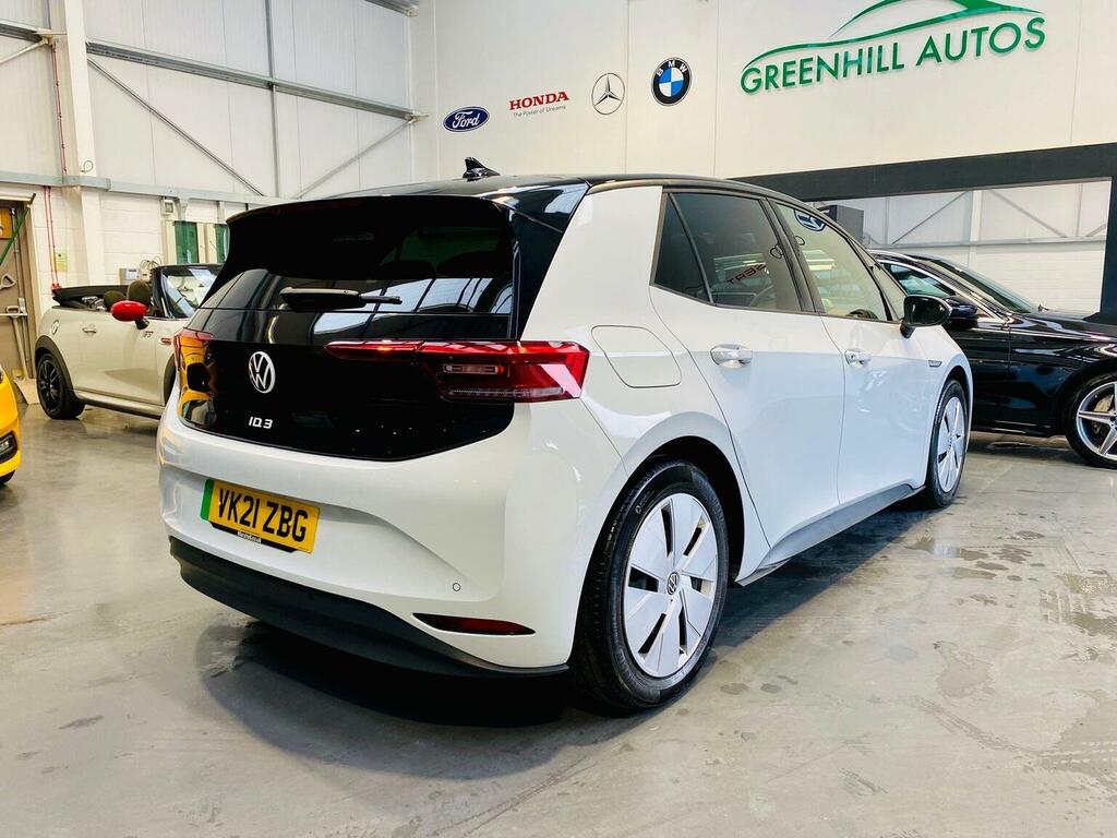Volkswagen ID.3 Hatchback Pro Performance 58Kwh Max 2021 White #5