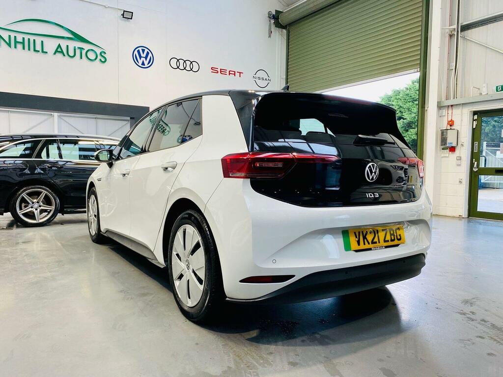 Volkswagen ID.3 Hatchback Pro Performance 58Kwh Max 2021 White #3