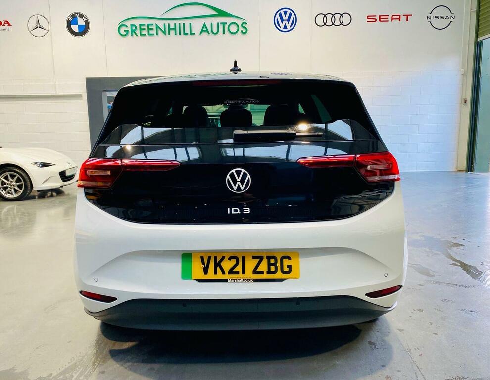 Volkswagen ID.3 Hatchback Pro Performance 58Kwh Max 2021 White #4