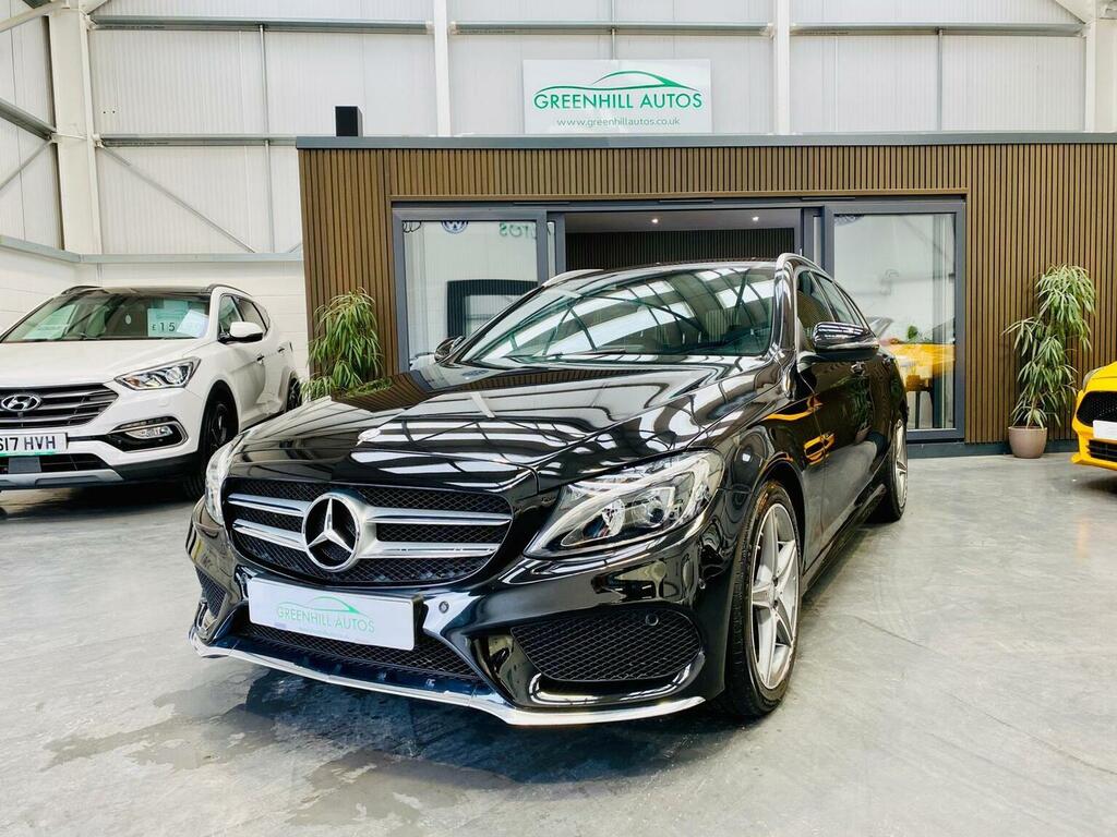 Mercedes-Benz C Class 2.1 C220d Amg Line G-tronic Euro 6 Ss Black