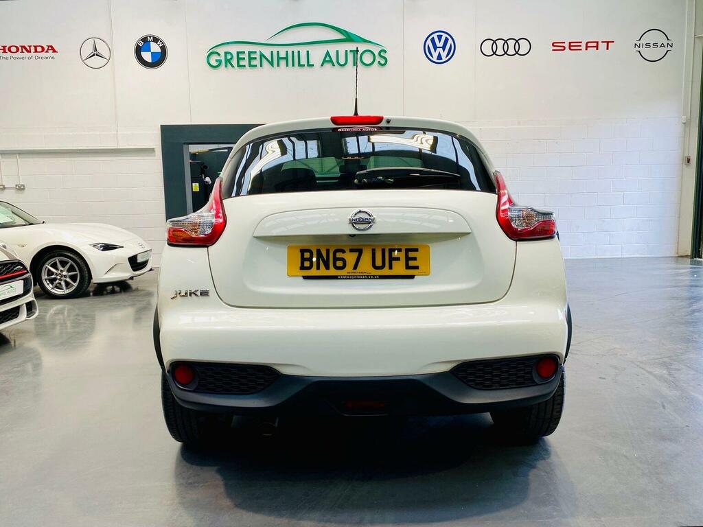Nissan Juke 1.6 Dig-t Tekna Euro 6 Ss BN67UFE White #4