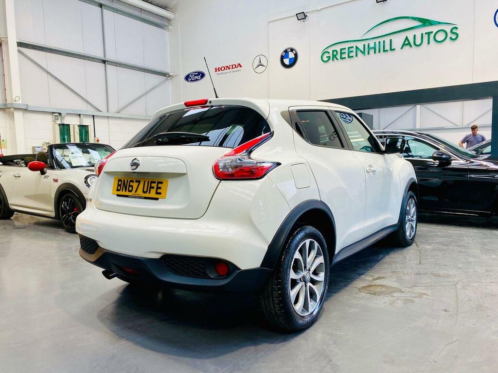 Nissan Juke 1.6 Dig-t Tekna Euro 6 Ss BN67UFE White #5