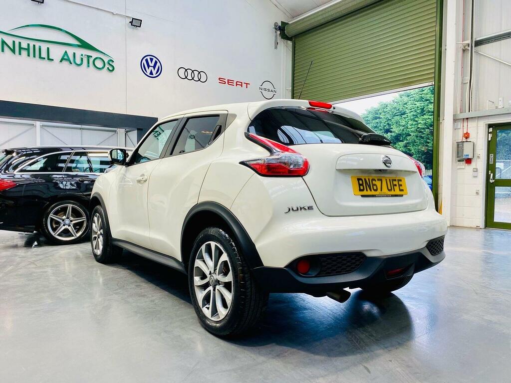 Nissan Juke 1.6 Dig-t Tekna Euro 6 Ss BN67UFE White #3