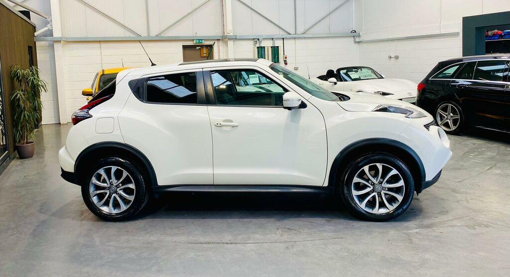 Nissan Juke 1.6 Dig-t Tekna Euro 6 Ss BN67UFE White #6