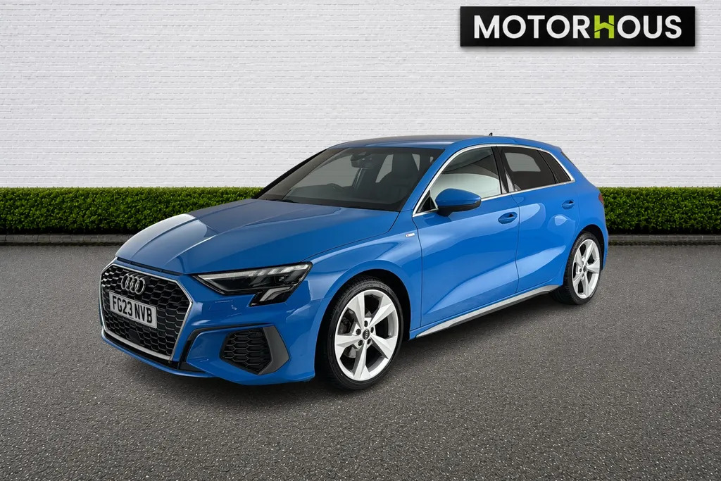 Audi A3 Sportback 30 Tfsi S Line S FG23NVB Blue #3