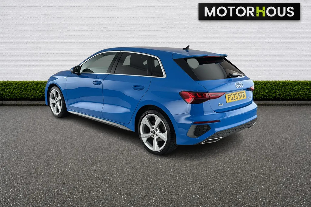 Audi A3 Sportback 30 Tfsi S Line S FG23NVB Blue #5