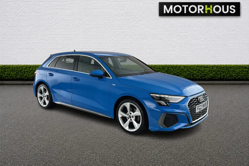 Audi A3 Sportback 30 Tfsi S Line S Blue
