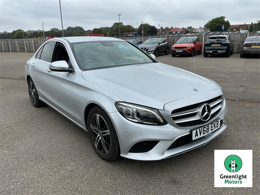 Mercedes-Benz C Class 2.0 D Sport Premium G-tronic Euro 6 Ss Silver