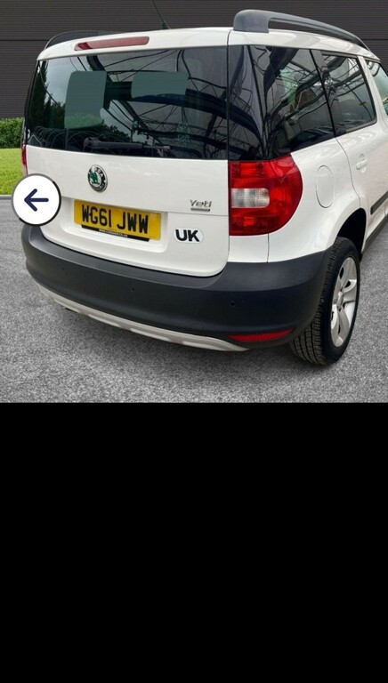Skoda Yeti 1.6 Tdi Greenline II Elegance 2011 White #3