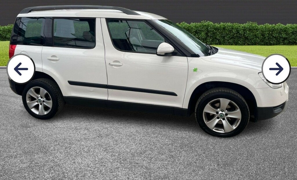 Skoda Yeti 1.6 Tdi Greenline II Elegance 2011 White #2