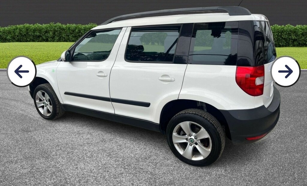 Skoda Yeti 1.6 Tdi Greenline II Elegance 2011 White #6