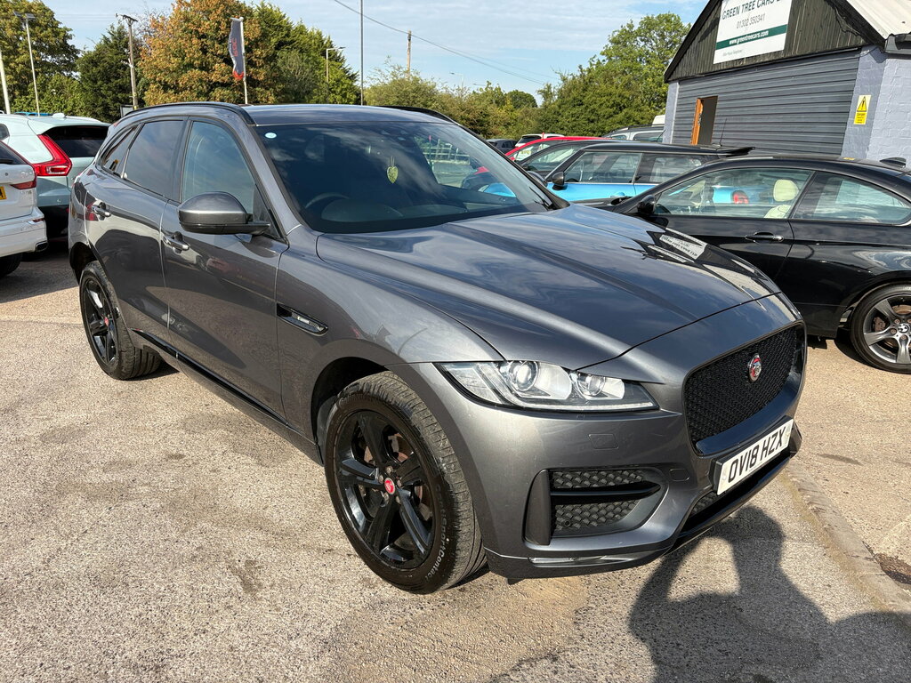 Jaguar F-Pace 2.0 D180 R-sport Suv Awd Euro 6 S OV18HZX Grey #3