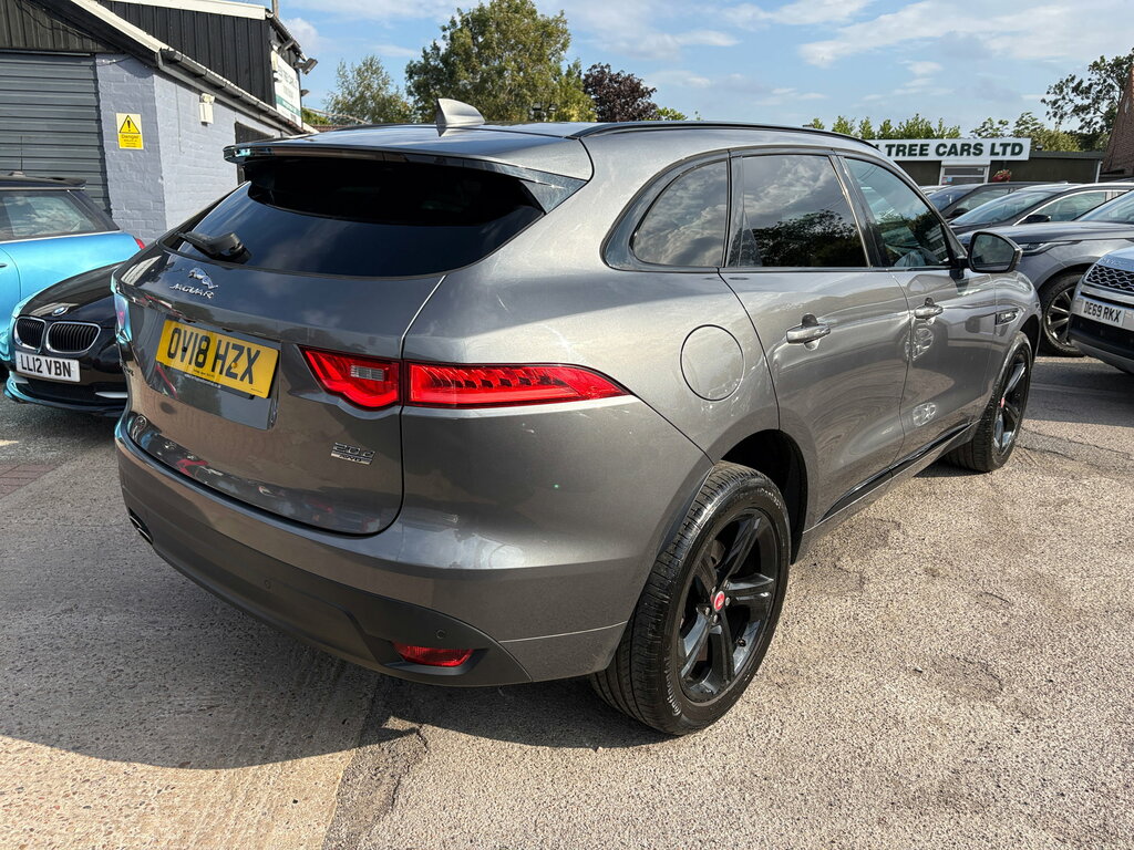 Jaguar F-Pace 2.0 D180 R-sport Suv Awd Euro 6 S OV18HZX Grey #4