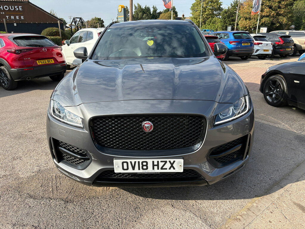 Jaguar F-Pace 2.0 D180 R-sport Suv Awd Euro 6 S OV18HZX Grey #2