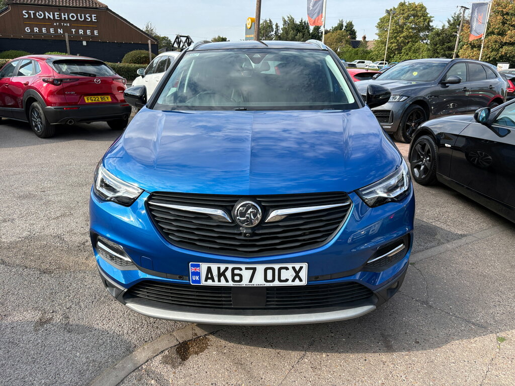 Vauxhall Grandland X 1.2 Turbo Elite Nav Suv Euro 6 AK67OCX Blue #2