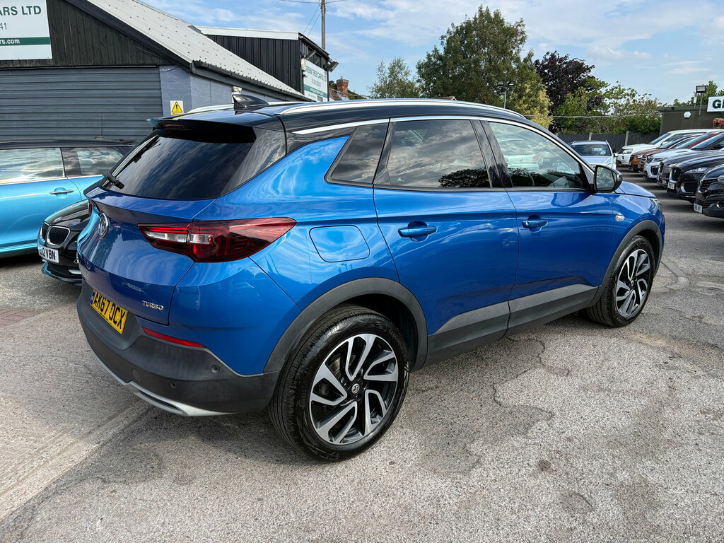 Vauxhall Grandland X 1.2 Turbo Elite Nav Suv Euro 6 AK67OCX Blue #4