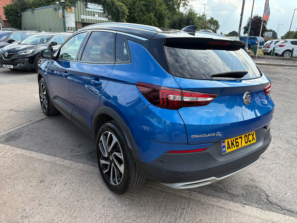 Vauxhall Grandland X 1.2 Turbo Elite Nav Suv Euro 6 AK67OCX Blue #6