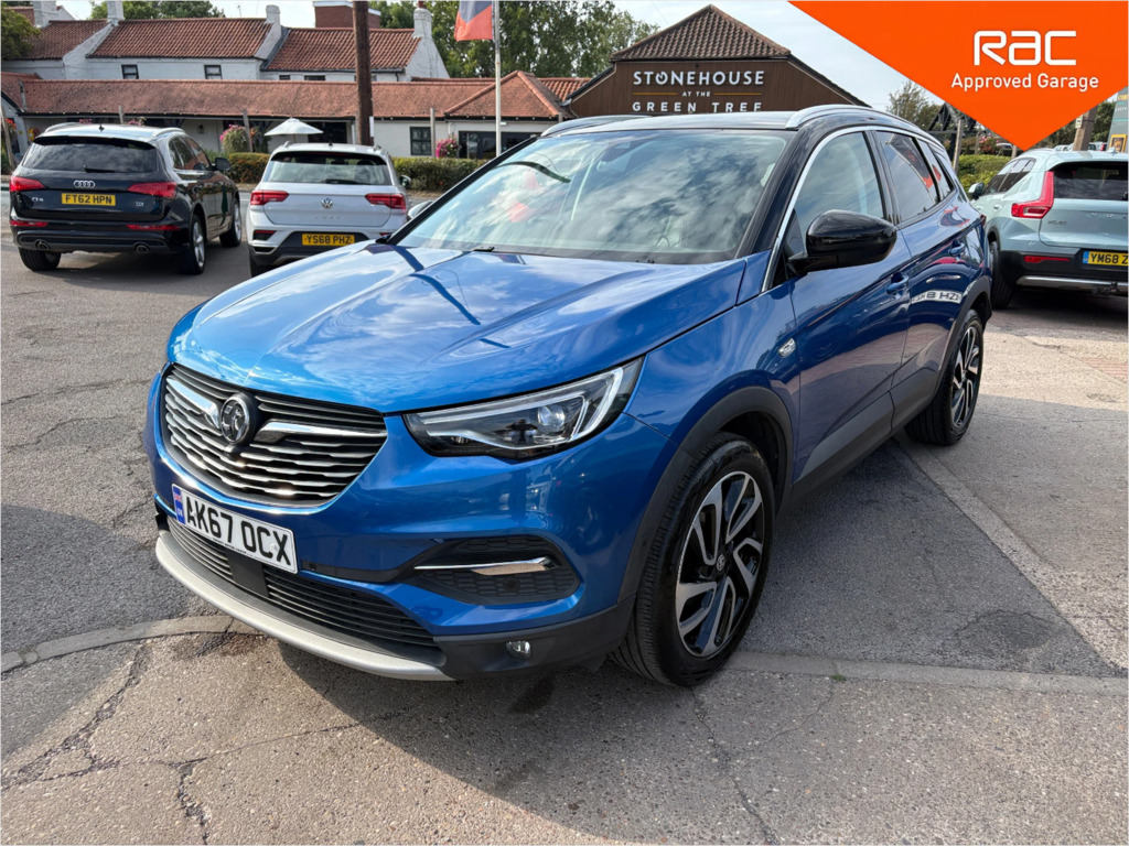 Vauxhall Grandland X 1.2 Turbo Elite Nav Suv Euro 6 Blue