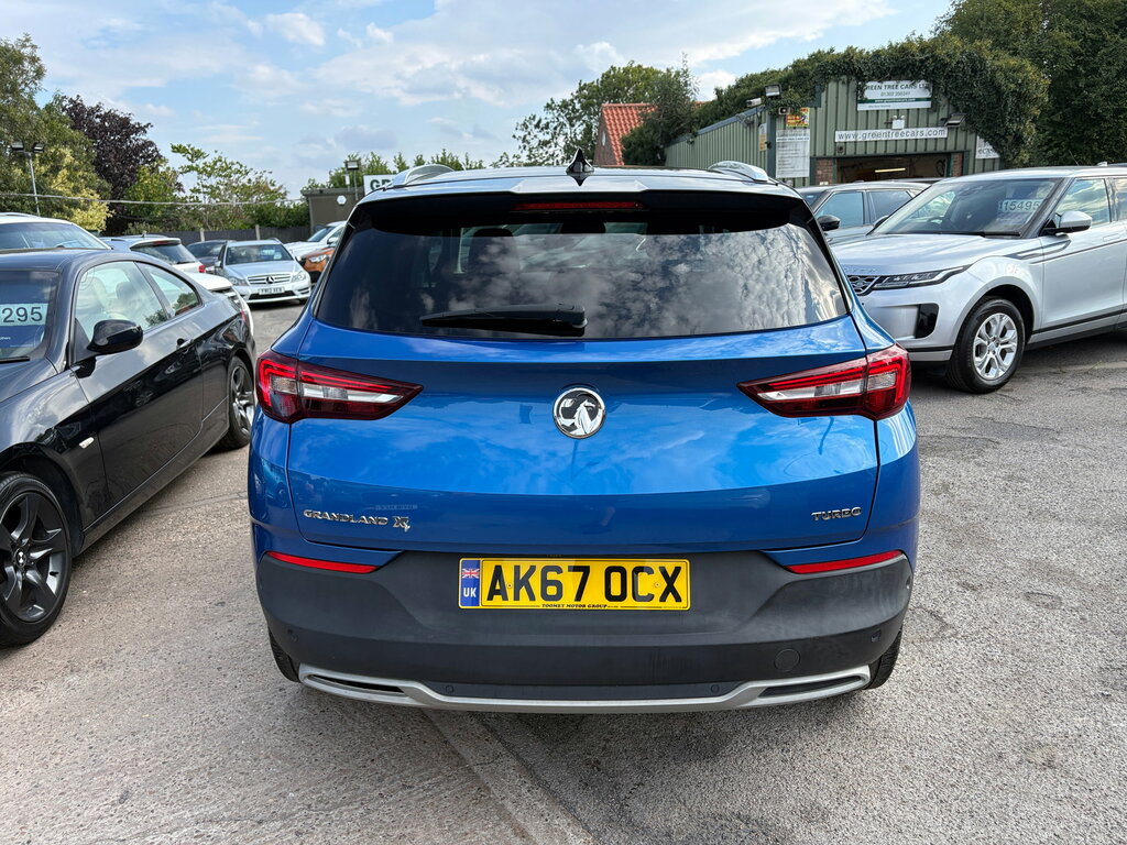 Vauxhall Grandland X 1.2 Turbo Elite Nav Suv Euro 6 AK67OCX Blue #5