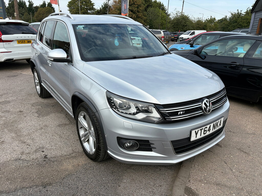 Volkswagen Tiguan 2.0 Tdi Bluemotion Tech R-line Suv Manu YT64NKA Silver #3