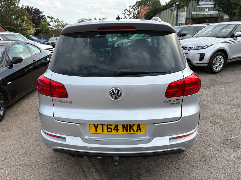 Volkswagen Tiguan 2.0 Tdi Bluemotion Tech R-line Suv Manu YT64NKA Silver #5