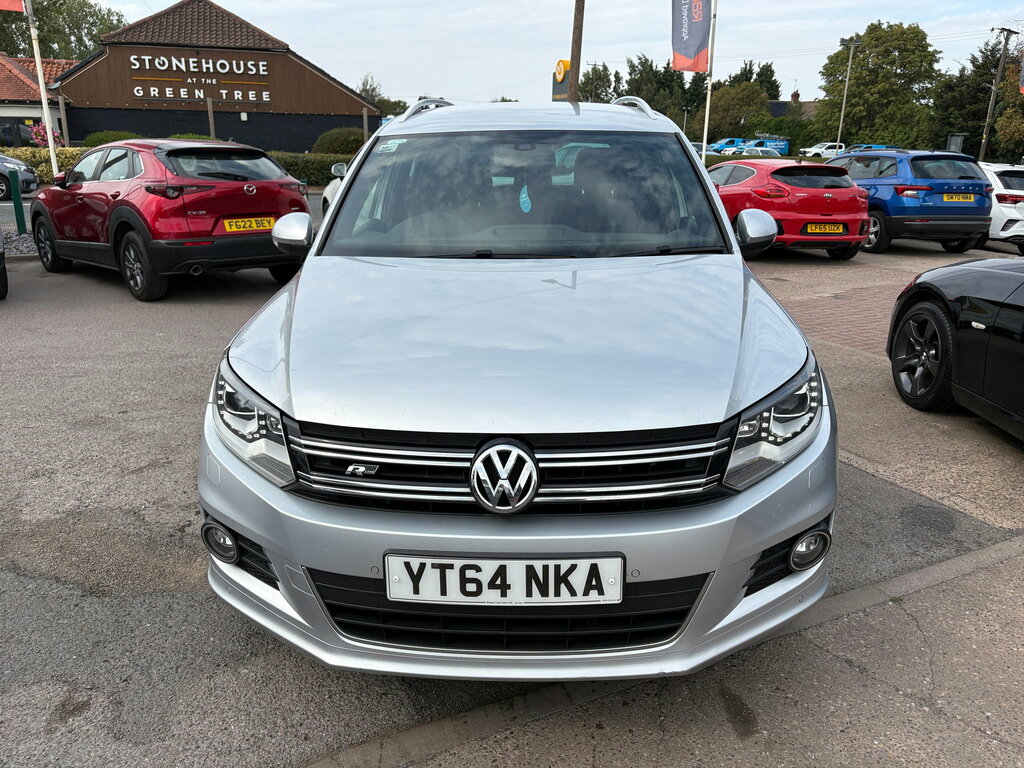 Volkswagen Tiguan 2.0 Tdi Bluemotion Tech R-line Suv Manu YT64NKA Silver #2
