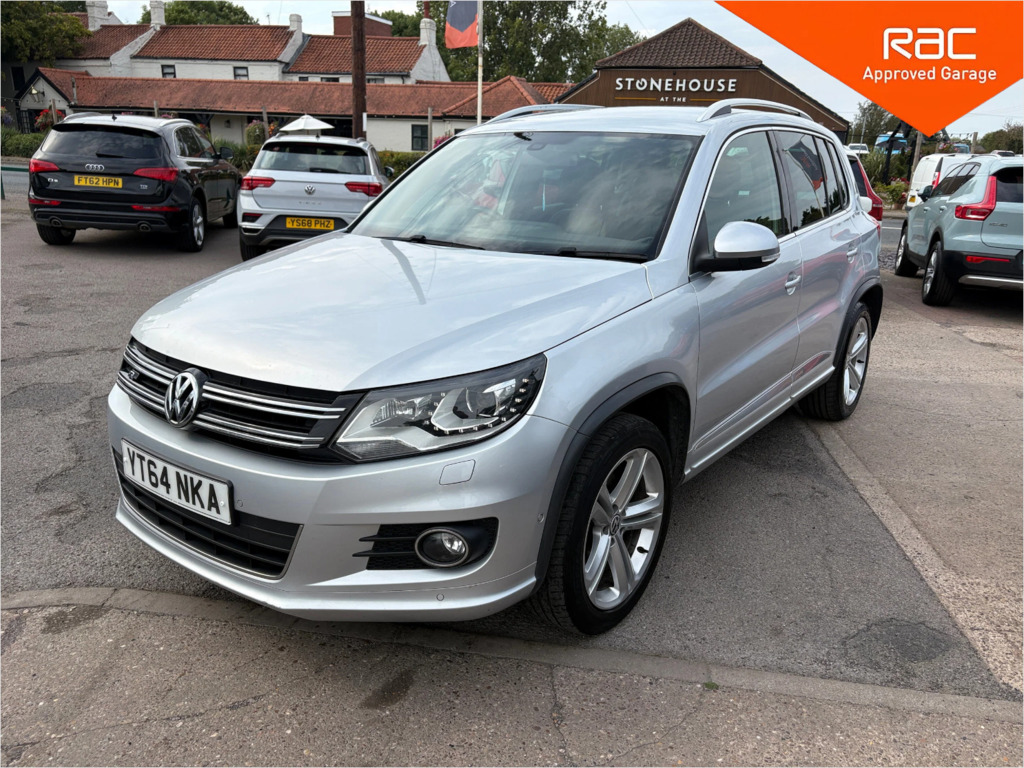 Volkswagen Tiguan 2.0 Tdi Bluemotion Tech R-line Suv Manu Silver