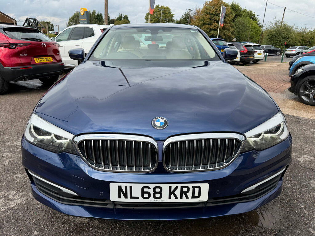 BMW 5 Series 2.0 525D Se Saloon Euro 6 Ss 2 NL68KRD Blue #2