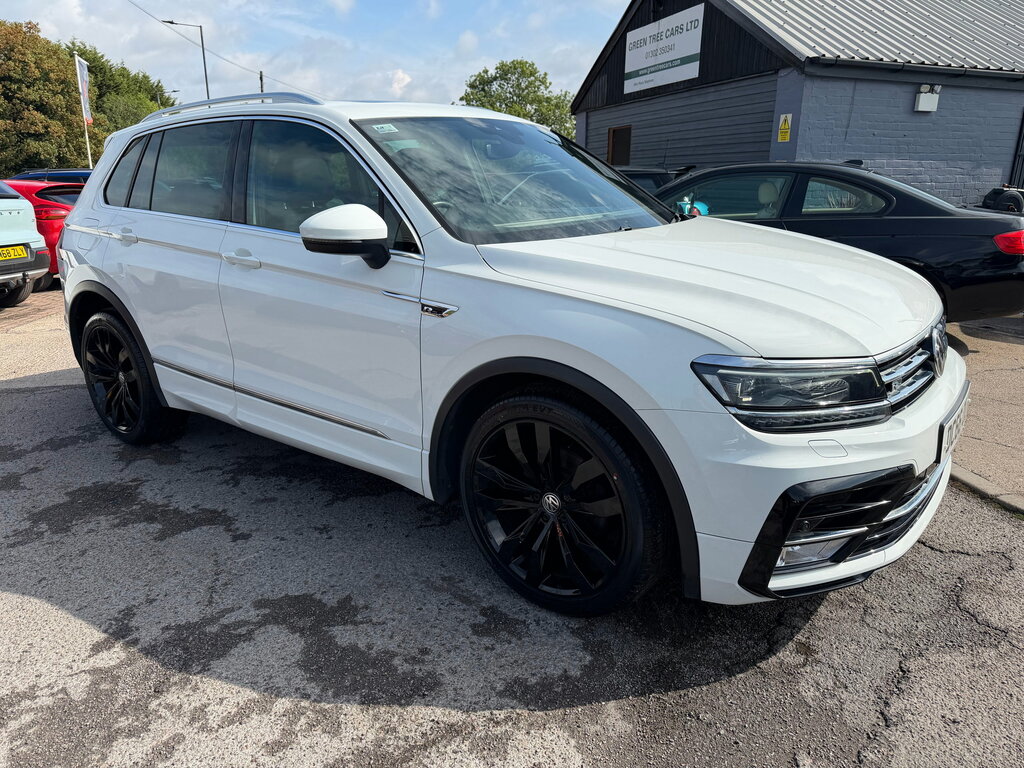 Volkswagen Tiguan 2.0 Tdi Bluemotion Tech R-line Suv Manu White #3