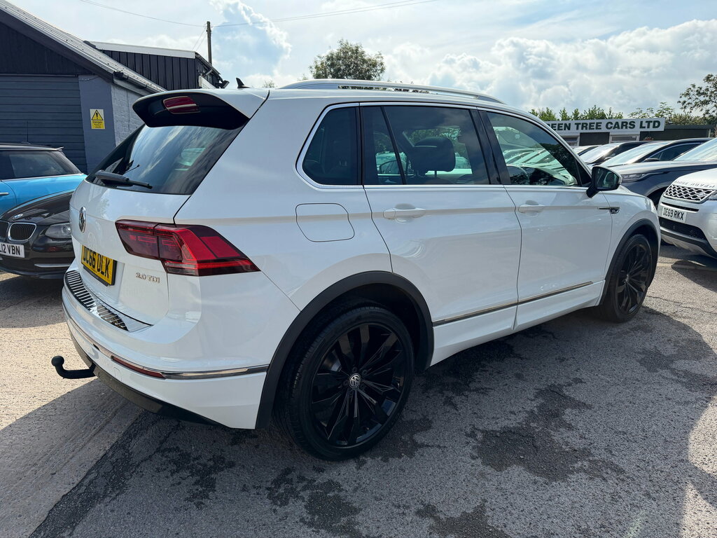 Volkswagen Tiguan 2.0 Tdi Bluemotion Tech R-line Suv Manu White #6